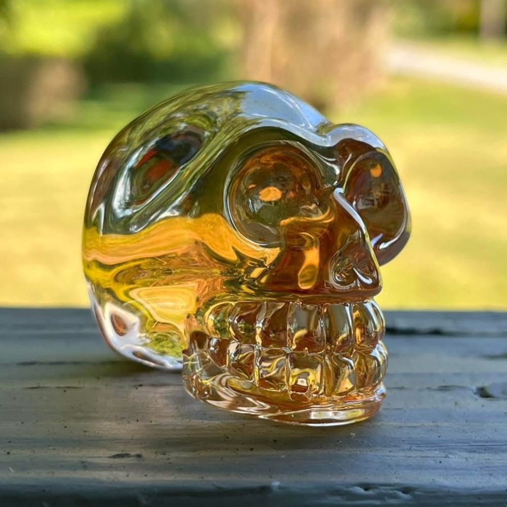 Small Glass Skull